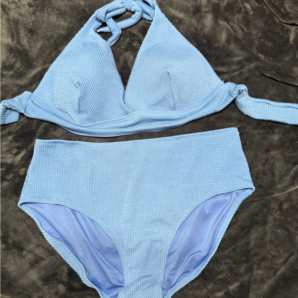 Maurices Light Blue Bikini Set